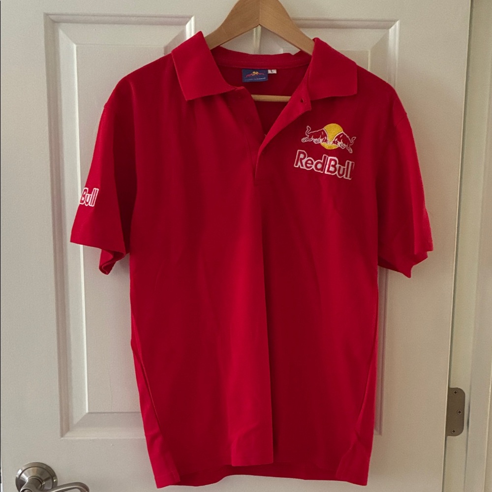 Red Bull Kids Red Polo Shirt